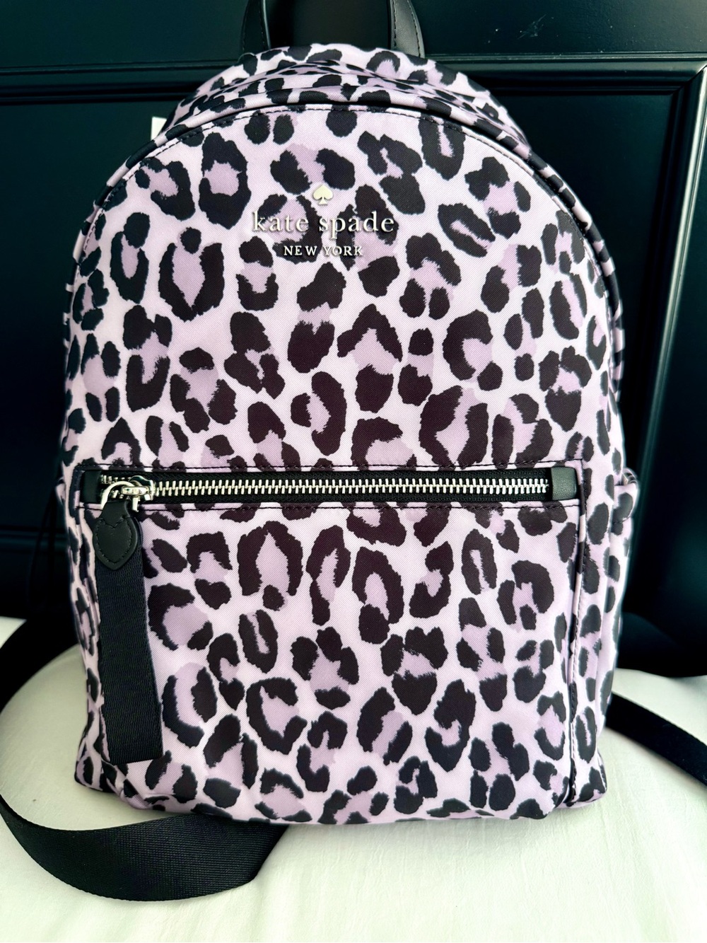 Kate Spade New York Chelsea Spotted Leopard Medium Backpack